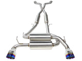 AFE aFe Takeda 2-1/2in 304SS Cat-Back Exhaust Infiniti G37 08-13/Q60 14-15 V6-3.7 w/ Blue Flame Tips 49-36103-L