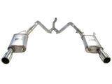 aFe MACHForce XP 05-09 Ford Mustang V6 4.0L 2-1/2in. 409 SS Cat-Back Exhaust | 49-43047