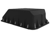 AFE afe Transmission Pan (Black); Ford Diesel Trucks 03-10 V8-6.0/6.4L (td) 46-70122-1