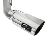 AFE aFe Atlas Exhaust 4in DPF-Back Exhaust Aluminized Steel Polished Tip 11-14 ford Diesel Truck V8-6.7L 49-03065-P