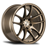 Avid1 Wheels 17x8.0 / 5x114.3 et35 / cb73.1 Avid 1 AV-32 17" 5x114.3 Matte Bronze AV3217805H35BZ
