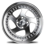 Avid1 Wheels 16x8 et25 / 4x100/114.3 / cb73.1 Avid 1 AV-19 16" 4x100/114.3 Machined/Polished Lip AV1916804C25MF