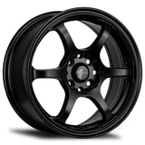 Avid1 Wheels 15x6.5 / 4x100/114.3 et38 / cb73.1 Avid 1 AV-02 15" 4x100/114.3 Matte Black AV021565MA38BK