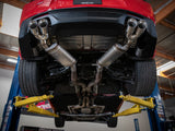 AFE aFe POWER MACH Force-Xp 3in Axle-Back Exhaust 16-20 Chevrolet Camaro SS V8 6.2L w/Mufflers - Black 49-44119-B