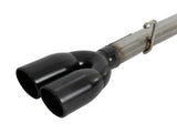 AFE aFe Vulcan Series 3in-2-1/2in 304 SS Cat-Back 2019 GM Silverado / Sierra 1500 V8-5.3L w/ Black Tips 49-34104-B