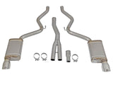 AFE aFe MACHForce XP Exhausts Cat-Back SS-304 EXH w/ Polished Tips 15-16 Ford Mustang EcoBoost 2.3L (t) 49-33084-P