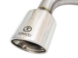 AFE aFe 11-16 Scion TC L4-2.5L 304SS 2-1/4in to 2-1/2in Axle-Back Takeda Exhaust w/ Polished Tip 49-36025-P