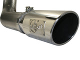AFE aFe MACHForce XP Exhaust Cat-Back SS-409 4in Polished Tip 11-12 Ford F-150 EcoBoost V6-3.5L (tt) 49-43041-P
