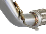 AFE aFe Power Elite Twisted Steel 16-17 Honda Civic I4-1.5L (t) 2.5in Rear Down-Pipe Mid-Pipe 48-36605
