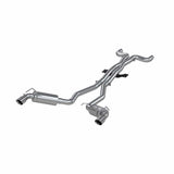 MBRP 2010 Chev Camaro V8 6.2L 6 Speed Dual Cat Back Round Tips  (11 Conv. MUST purchase mbrpAD1710) | S7018409
