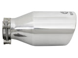 AFE aFe Takeda 304 Stainless Steel Clamp-On Exhaust Tip 2.5in. Inlet / 4.5in. Outlet / 9in. L - Polished 49T25454-P09