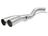 aFe Rebel DPF-Back 409 SS Exhaust System w/Dual Polished Tips 18-19 Ford F-150 V6 3.0L (td) | 49-43108-P