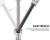 UroTuning Kits 7pc 3/8" Inch Drive Long Ball Head Allen Wrench Hex Bit Impact Socket Set SW-HEXI-38-KT