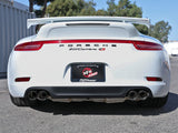 AFE aFe MACHForce XP 12-16 Porsche 911 Carrera H6-3.8L SS-304 Cat-Back Exhaust w/Carbon Fiber Tips 49-36406-1C