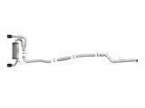 AFE aFe MACH ForceXP 3IN to 2.5IN 304SS Cat-Back Exhaust System w/ Black Tips 14-16 BMW M235i (F22/23) 49-36347-B