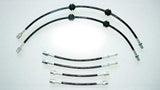 Evolution Racewerks Black / Full Kit Evolution Racewerks Stainless Steel Brake Lines - BMW / E9X / E8X / 128i / 135i / 335i BM-BRK001B