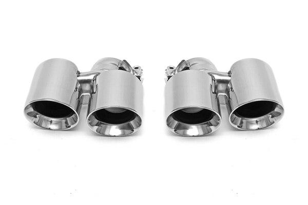 Fabspeed Polished Stainless Steel Fabspeed Muffler Bypass Pipes - BMW F87 M2 FS.BMW.M2F87.MBEP