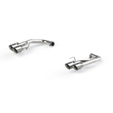 MBRP 18-20 Ford Mustang GT 2.5in T304 Non Active Dual Axle Back Exhaust System - 4in Dual Wall Tips | S7211304