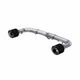 MBRP 2022 Subaru BRZ 2.4L/Toyota GR86 2.4L 2.5in Dual Split Rear Exit w/5in OD CF Tips - T304 | S48053CF