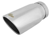 AFE aFe Universal Bolt On Exhaust Tip Polished 5in Inlet x 6in Outlet x 12in Long 49T50604-P12