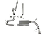 AFE aFe Scorpion 2-1/2in Aluminized Steel Cat Back Exhaust 07-17 Jeep Wrangler V6-3.6/3.8L (4 Dr) 49-08044-1P