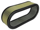 AFE aFe MagnumFLOW Air Filters Round Racing PG7 A/F PG7 Oval Filter (18.13 x 7.25 x 6.0 w/EM) 18-87001
