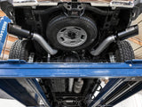 AFE aFe Atlas Exhaust 4in Dual DPF-Back Al Steel w/ Black Tips 16-17 GM Diesel Truck V8-6.6L (td) LML 49-04080-B