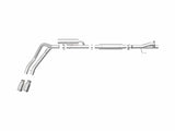 AFE aFe Rebel Series 3in 409 SS Cat-Back Exhaust w/ Polish Tips 17-20 Ford F-250 V8 6.2L 49-43117-P