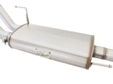 aFe MACHForce XP Exhaust 3in SS Dual Side Exit CB w/ Polish Tips 15 Ford F150 Ecoboost V6-2.7L/3.5L | 49-43070-P