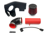 Neuspeed Red Wrinkle / Oiled NEUSPEED P - Flo Air Intake Kit / 2009+ 2.0L TDI 5 - pin MAF 65.10.83R