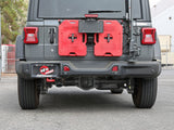 AFE aFe MACH Force-Xp Axle-Back Exhaust System w/Black Tip 18-20 Jeep Wrangler L4-2.0T / V6-3.6L 49-48070-1B