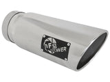 AFE aFe MACHForce-Xp 5in Inlet x 6in Outlet x 15in length Polished Exhaust Tip 49T50601-P15