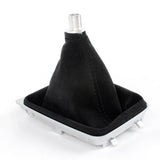 BFI VW MK5 / MK6 Manual Shift Boot - Magma Red Leather - Magma Stitch | 5234-1K-M0M