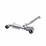 MBRP 13-16 Subaru BRZ 2.0L/ 2.4L 3in Dual Split Rear Cat Back w/Burnt End Tips- T304 | S48043BE