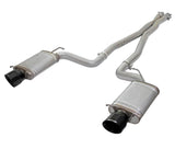 AFE aFe Mach Force-Xp 3in CB Stainless Steel Dual Exhaust System w/ Black Tips 09-15 Cadillac CTS-V 49-34063-B