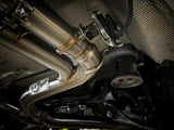 AFE aFe MACH Force-Xp 3.5in. 304 SS C/B Exhaust w/o Muffler 15-18 BMW X5 M V8-4.4L (tt) - Polished Tip 49-36342-P