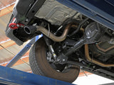 AFE aFe MACH Force-Xp Axle-Back Exhaust System w/Black Tip 18-20 Jeep Wrangler L4-2.0T / V6-3.6L 49-48070-1B