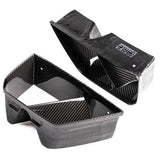 Grale No Grille Body Only Lower Carbon Fiber Air Inlets / Lower Grille insert with scoop (Matches OEM Carbon Fiber Air Inlet) 2x2 CF *Does Not fit cars with front Radar sensor GRALE by Induktiv 2021+ G80 M3 / G82 M4 / G83 M4 Front Grille GBG8XFGIWS