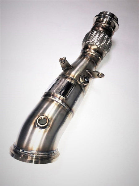 BM-EXH019PCAT | Evolution Racewerks 200 CEL Catted Downpipe - BMW / B46 ...