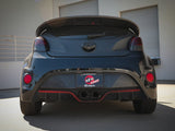 AFE aFe Takeda 2-1/2in to 3in  SS-304 Cat-Back Exhaust w/ C/F Tips 13-17 Hyundai Veloster L4-1.6L 49-37018-C