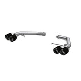 MBRP 2.5" Amor Pro Axle Back Exhaust Quad Rear Exit (Street Profile / Carbon Fiber Tips) - Audi / B8 / SQ5 | S56033CF