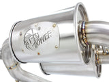AFE aFe MACHForce XP 2.5in Axle Back Stainless Exhaust w/ Black Tips 07-13 BMW 335i 3.0L L6 (E90/92) N55 49-36327-B
