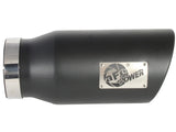 AFE aFe MACH Force-XP 409 SS Right Side Single Wall Exhaust Tip 5in Inlet x 7in Outlet x 15in L 49T50701-B15