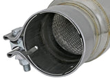 AFE aFe MACH Force-Xp 409 SS Resonator 3in. Inlet/Outlet / 4in. Diameter / 12in. Body / 16in. Length 49M10001
