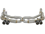 AFE aFe Power Elite SS-304 Carbon Tip Dual Cat Back Exhaust 13-14 Porsche 911 C2S (991) H6-3.8L 49-36406-C