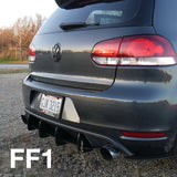 Beri-Backer Beri-Backer Mk6 GTI Diffuser Fin Pack