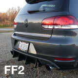 Beri-Backer Beri-Backer Mk6 GTI Diffuser Fin Pack