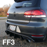 Beri-Backer Beri-Backer Mk6 GTI Diffuser Fin Pack