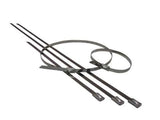 PTP PTP Stainless Steel Locking Ties 4 x 15" | Chrome 700549