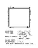 CSF Performance CSF Performance 00-06 Toyota Tundra V8 (AT & MT) High-Performance All-Aluminum Radiator CSF-7030
